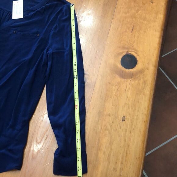 NWT Doe & Rae Blue Blouse - Picture 5 of 11